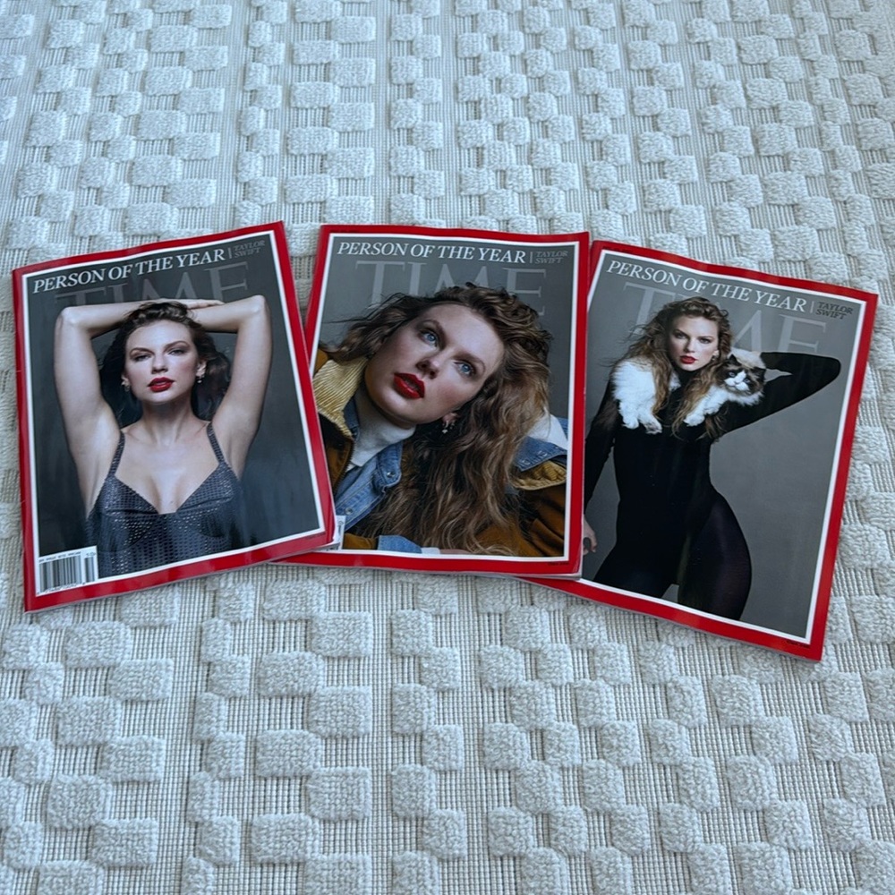 Taylor Swift Time Magazine Set of 3